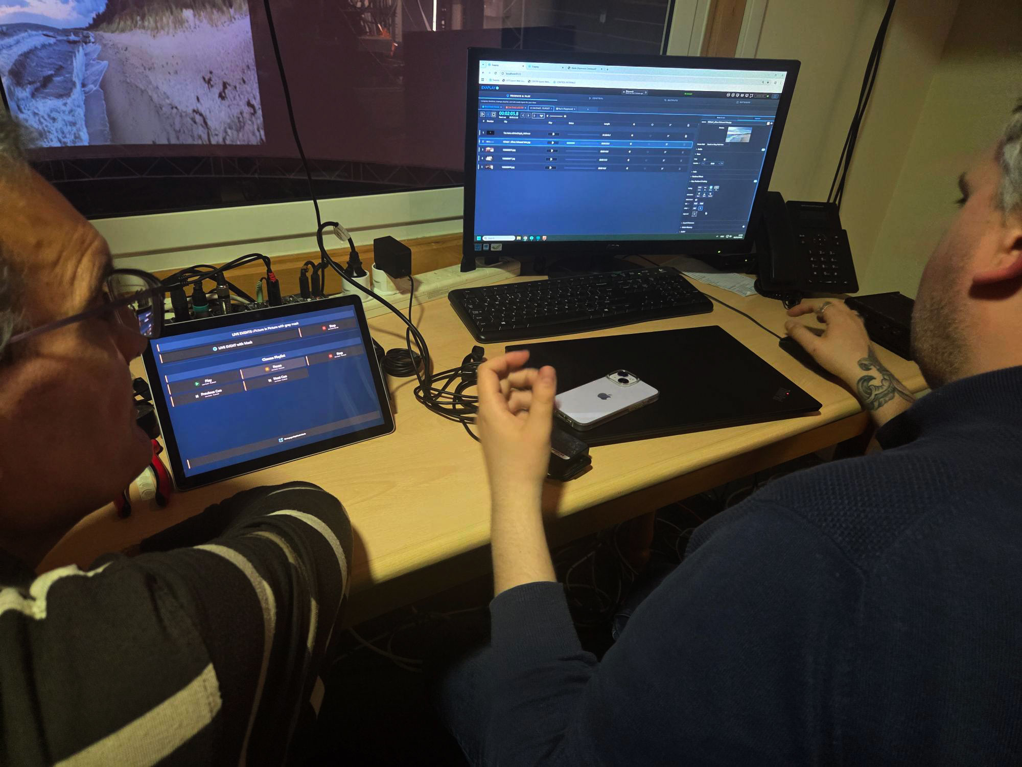 VIOSO EXAPLAY Media Server and Calibration at the Shipwreck - CAK Malta